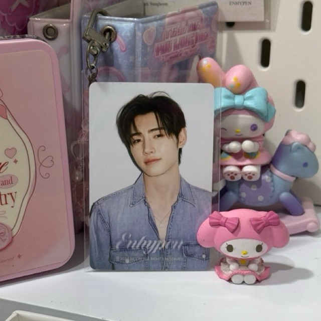 pc enhypen sunghoon dicon 2025 denim official photocard