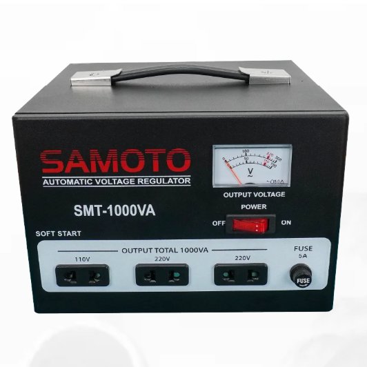 STABILIZER SAMOTO 1000VA - STAVOLT LISTRIK 1000VA SAMOTO
