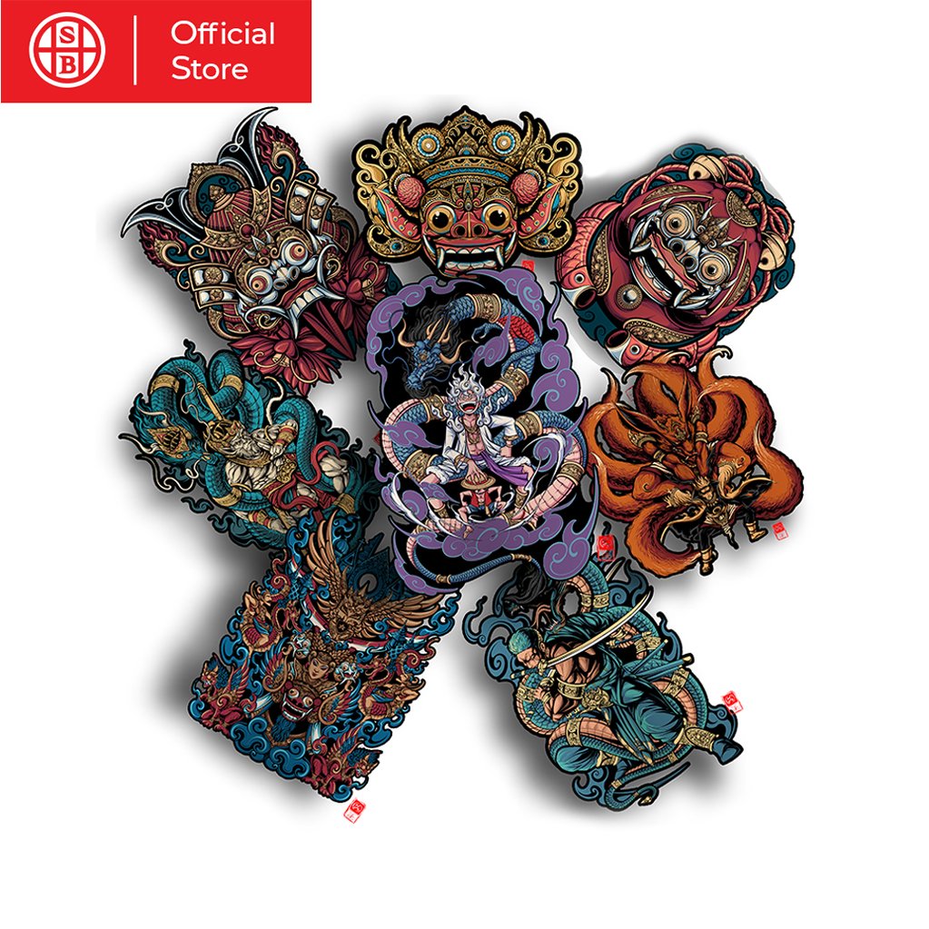 Sticker Cutting Seniman Bocah – Bali Art Collection