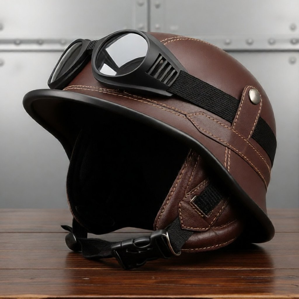 Helm Chips Vintage Helm Club Helm Retro + Kacamata