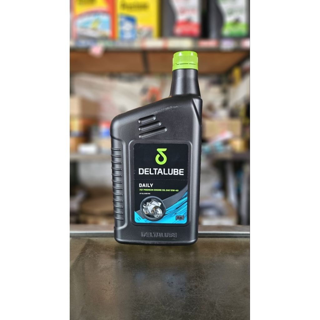 Oli Mesin Motor Bebek Deltalube Daily 800ml 0.8L 10W-30 API SL Original