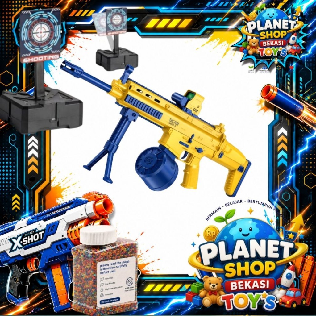 Mainan Tembakan / Weihui Series 1:1 Scar  Water GelBlaster