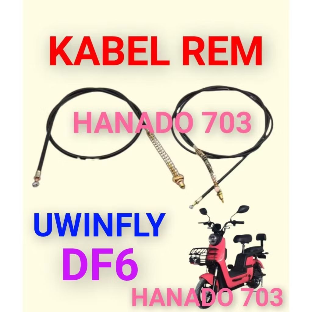 kabel rem sepeda listrik Uwinfly DF5 tali rem sepeda listrik Uwinfly DF5