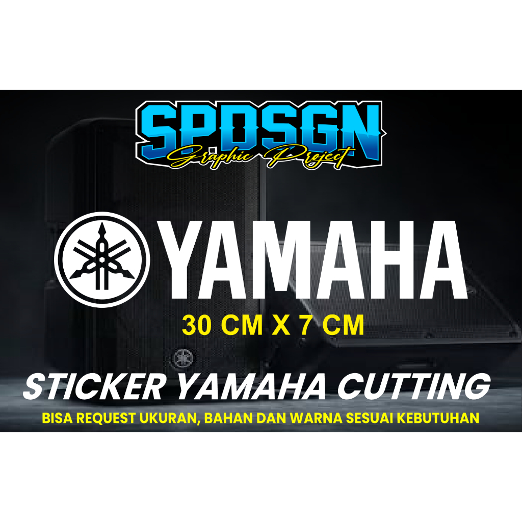 Sticker Yamaha Hardcase Box Sound System