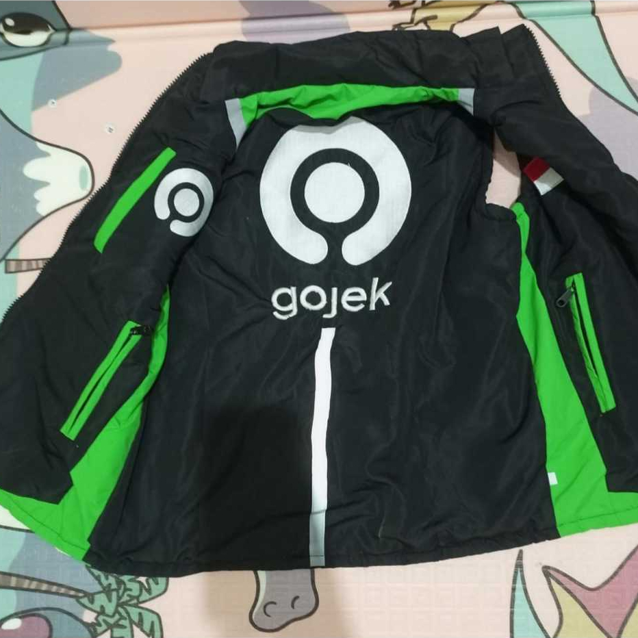 ROMPI GOJEK HITAM GRAB HITAM KEREN READY M-8XL