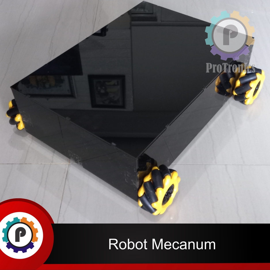 Body Frame Robot Mecanum Wheel Omnidirectional Full Set
