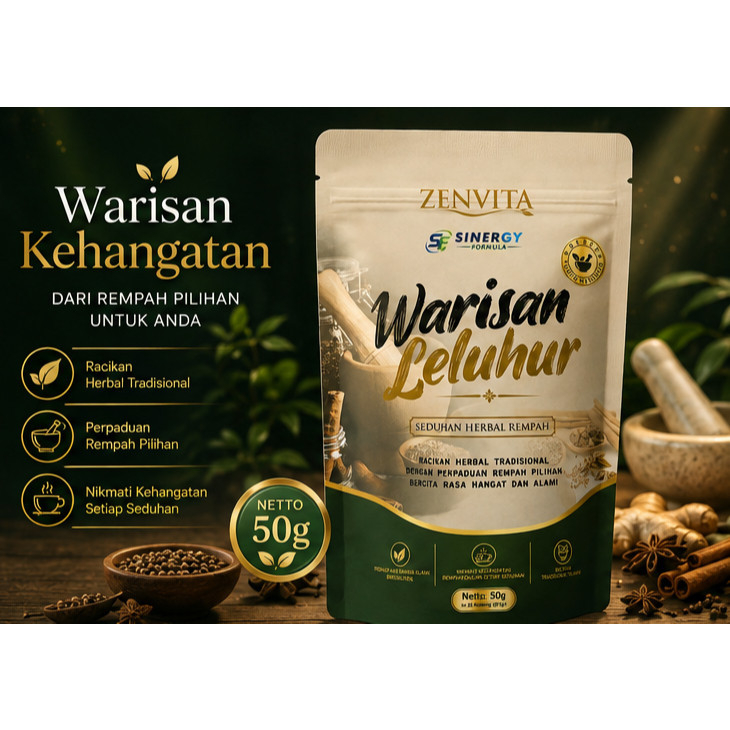 Teh Nyeri Sendi Warisan Leluhur Zenvita