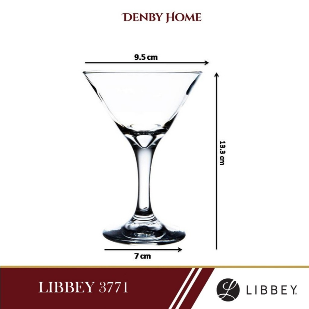 LIBBEY Gelas Kaca Embassy Cocktail 148ml 3771