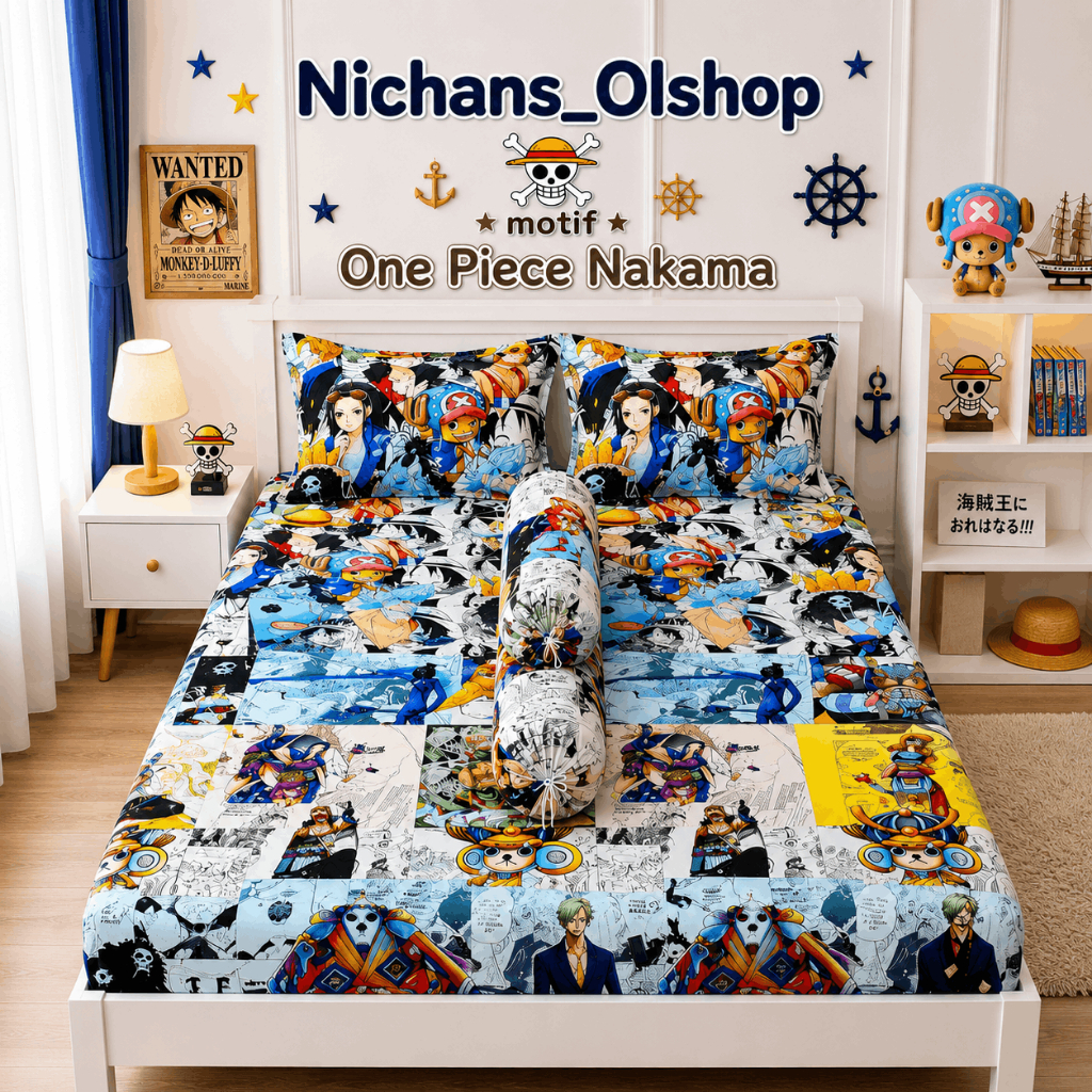 SPREI MOTIF ANIME ONE PIECE ZORO // SPREI ANAK KARAKTER KARTUN ONE PIECE