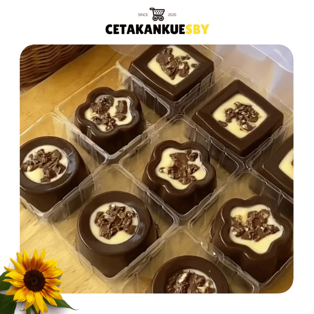 Cetakan Mini Puding / Jelly / Agar2 Dari Mika Bening