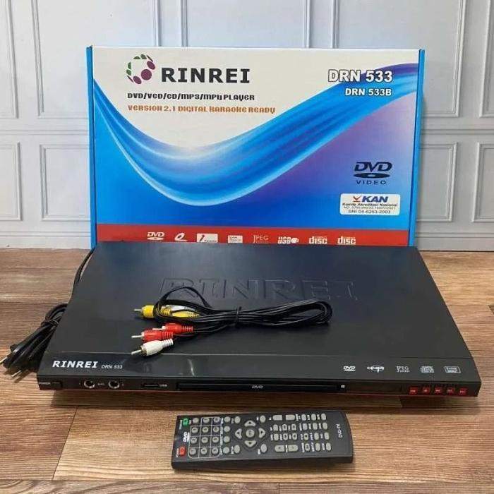 DVD / VCD RINREI DRN 533 MP3 / MP4 / CD / USB Player