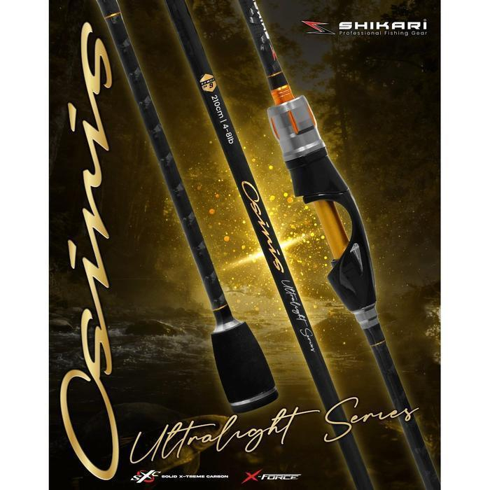 Joran Ul Carbon Solid Shikari Osiris 210cm 4-8lb rod Ultralight