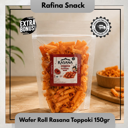 Wafer Roll RASANA Toppoki 150gr
