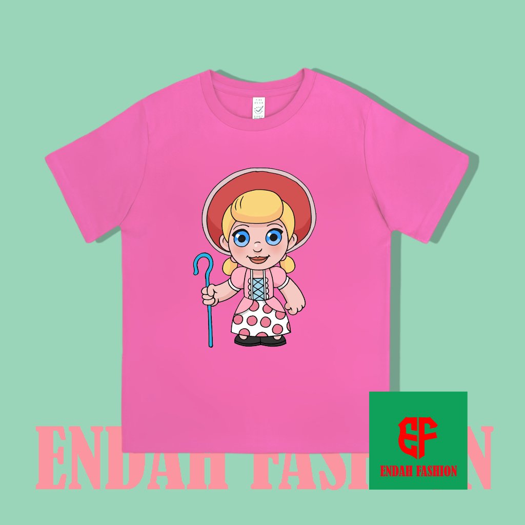 BAJU ANAK KAOS ANAK TOY STORY KARAKTER LITTLE BO PEEP