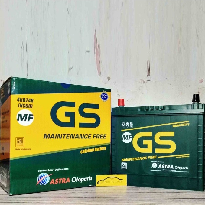 AKI GS ASTRA MF NS60 ACCU AKI GS MF KERING FUTURA KATANA SIDEKICK