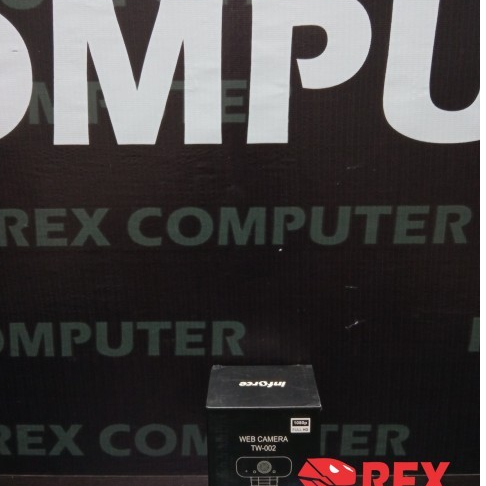Inforce 4MP Webcam TW-005-4M Hitam USB 2.0