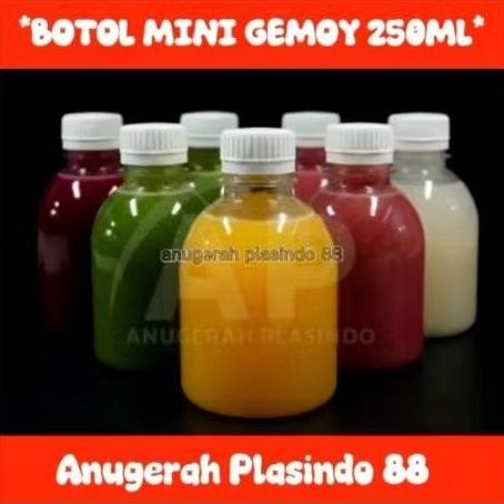 BOTOL MINI GEMOY 250 ML 1 BAL ISI 107 PCS Instan