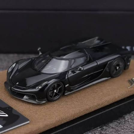 GUO KOENIGSEGG JESKO ABSOLUT JET BLACK LIMITED EDITION RESIN 1/64 GUO KOENIGSEGG JESKO ABSOLUT JET B