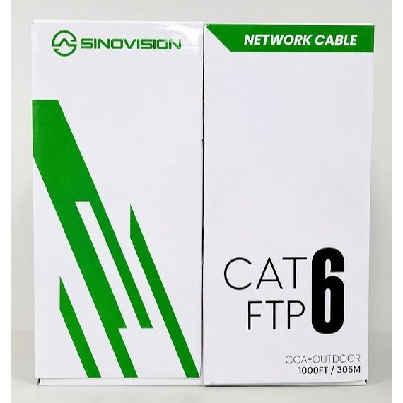 SINOVISION FTP CABLE / KABEL FTP 305 METER OUTDOOR
