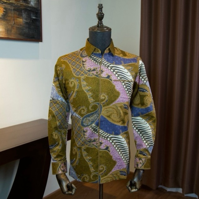 Mahardika - RENDY BATIK | Kemeja Batik Pria Katun India Lengan Panjang Exclusive Elegan Formal