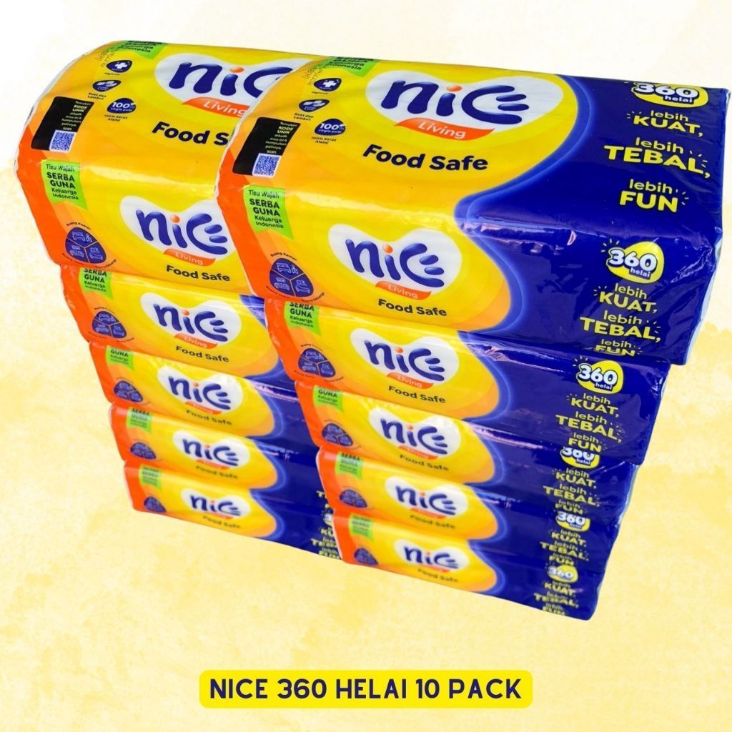 Tissue Nice 10 Pack Isi 360