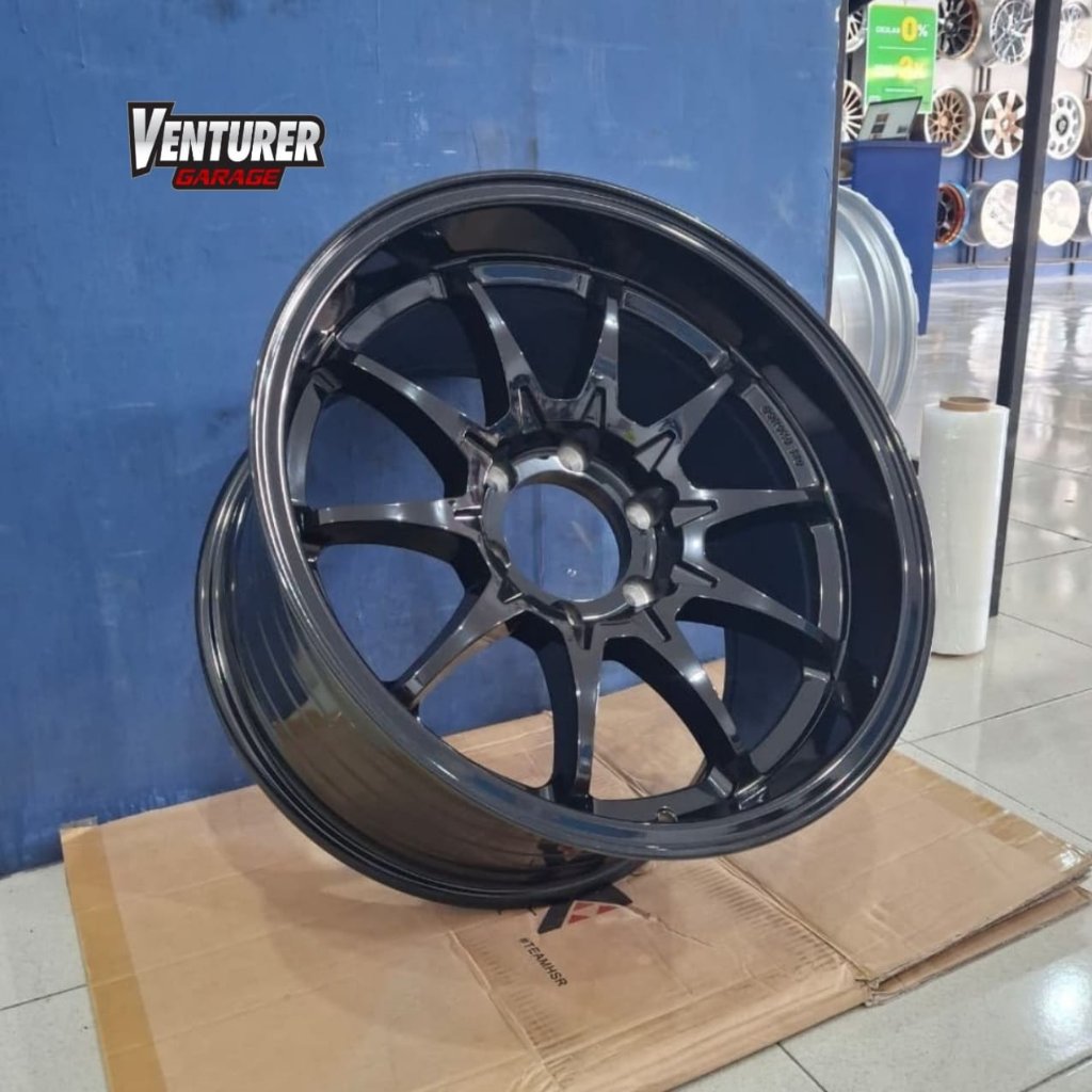 Velg Mobil Racing Pajero Fortuner Hilux R18 Hsr Boroko Srd Ring 18 Ce28 Black