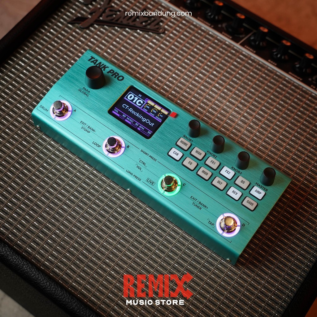 M-Vave Tank Pro - Mvave Tank Pro - M vave Tank G PRO Multi Effect Processor Blue
