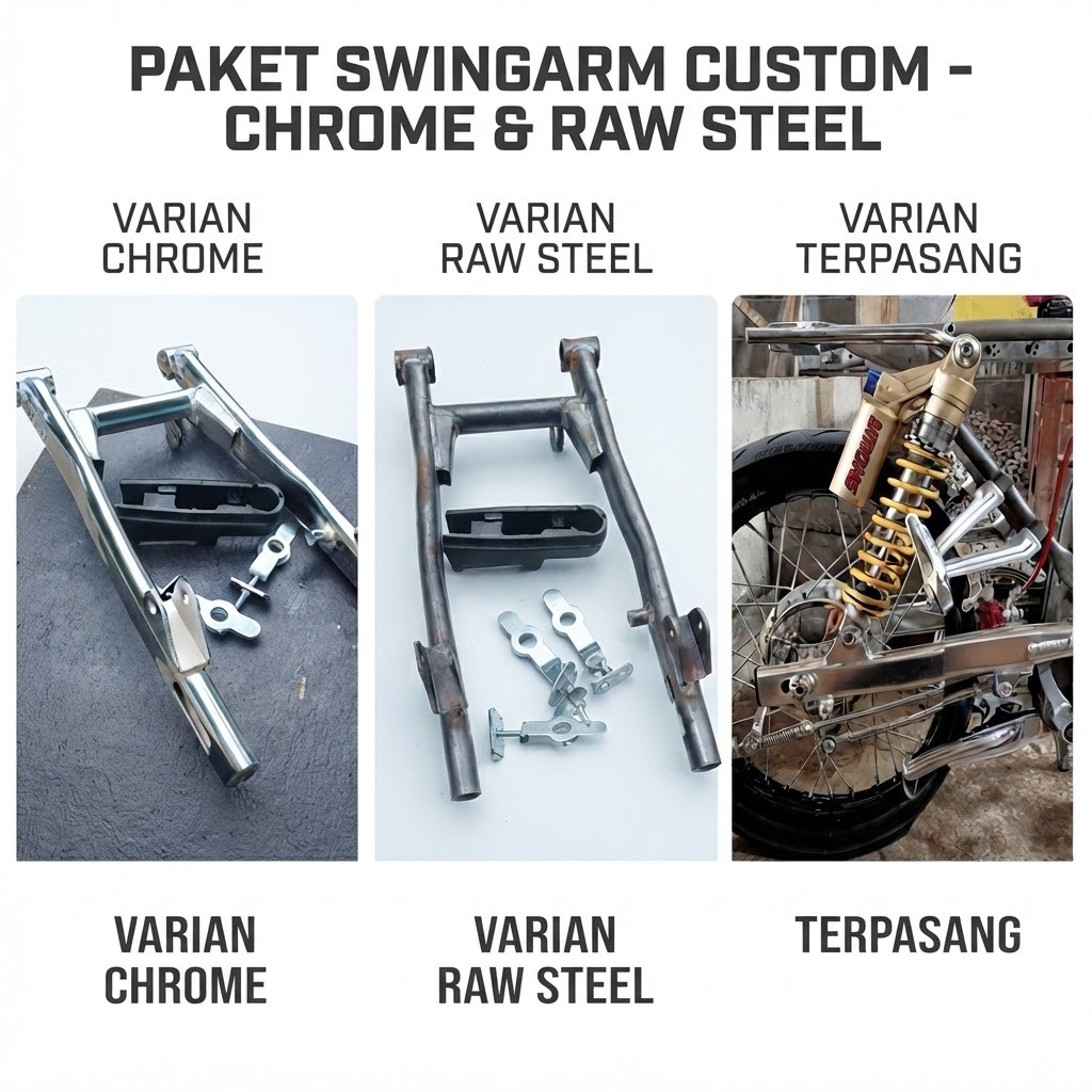 swing arm cb model k2r new besi /swing arm cb dan gl100 model k2r besi,