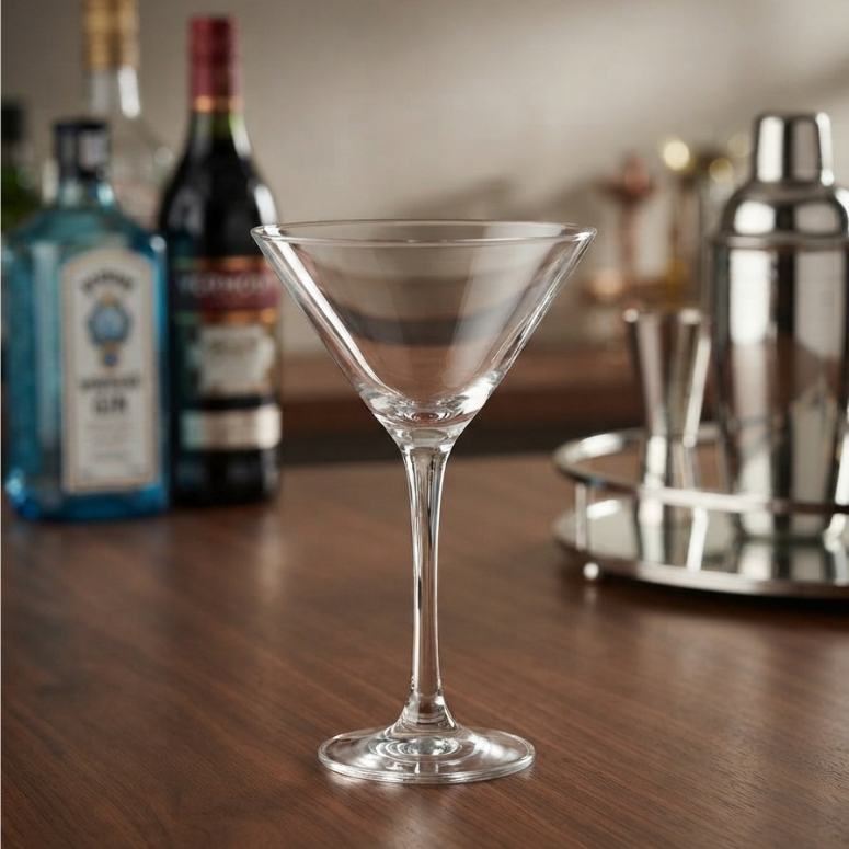 Nadir Martini Glass 250ml l Gelas Martini Kaca