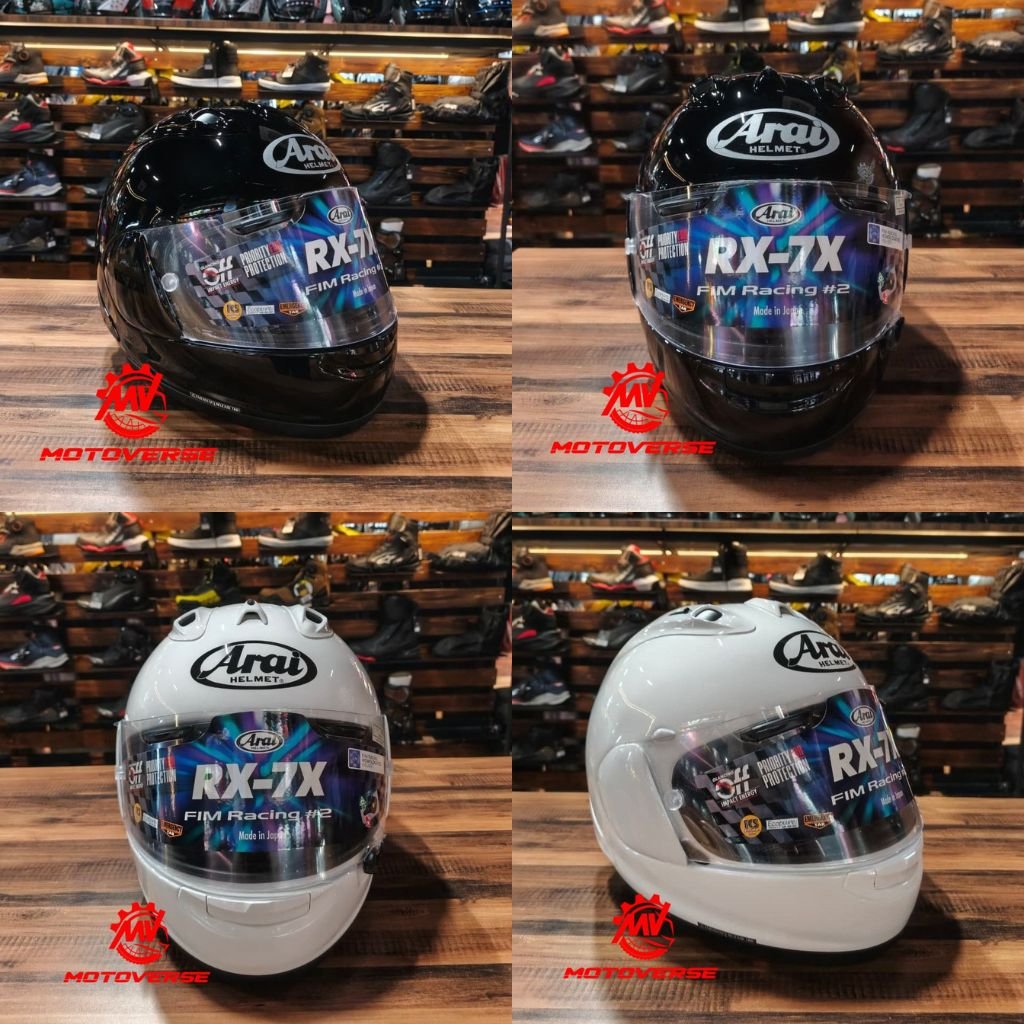 ARAI RX-7X FIM RACING #2 FULLFACE - Helm ARAI  RX-7X Original