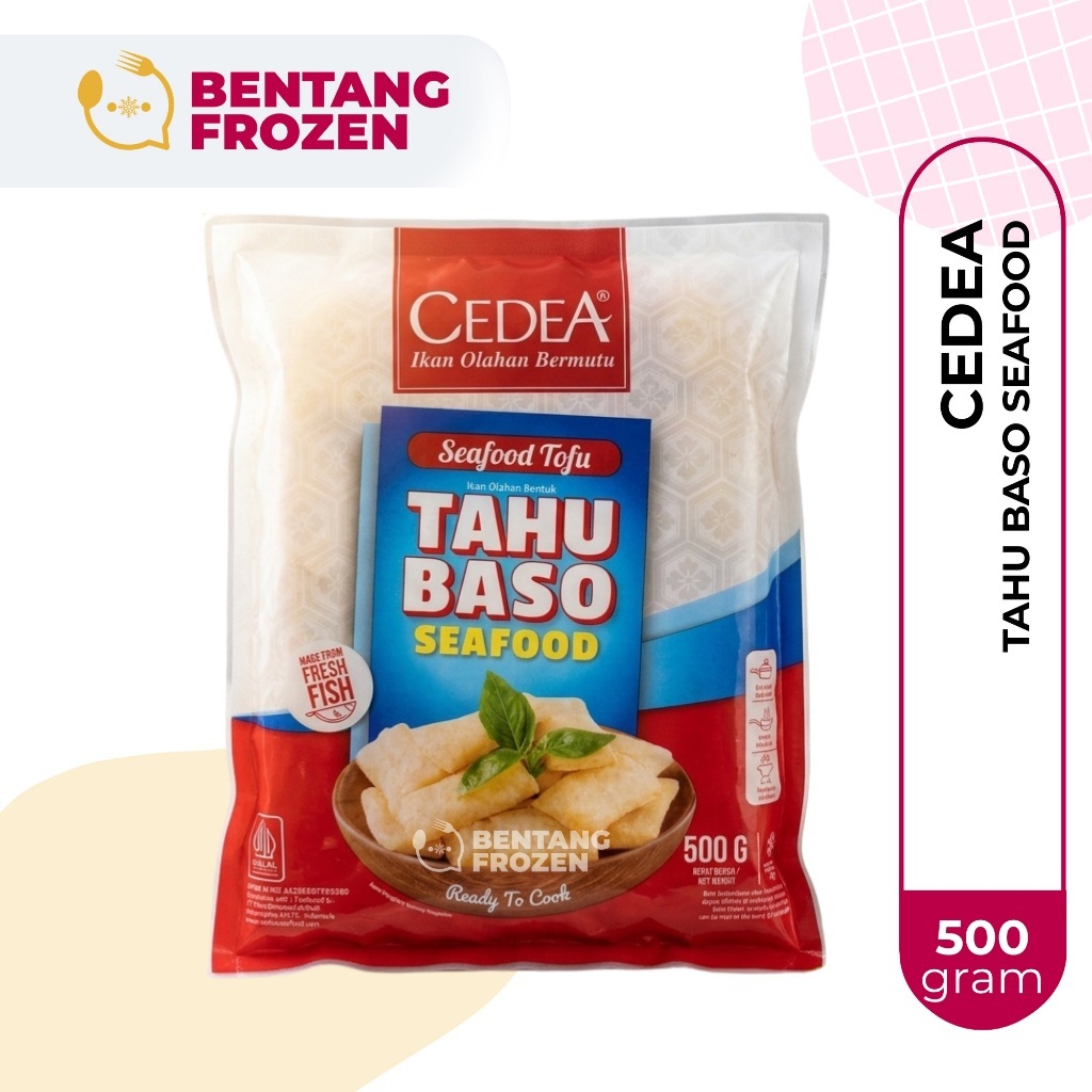 Cedea Tahu Baso Seafood 500gr / Cedea Tahu Bakso Seafood
