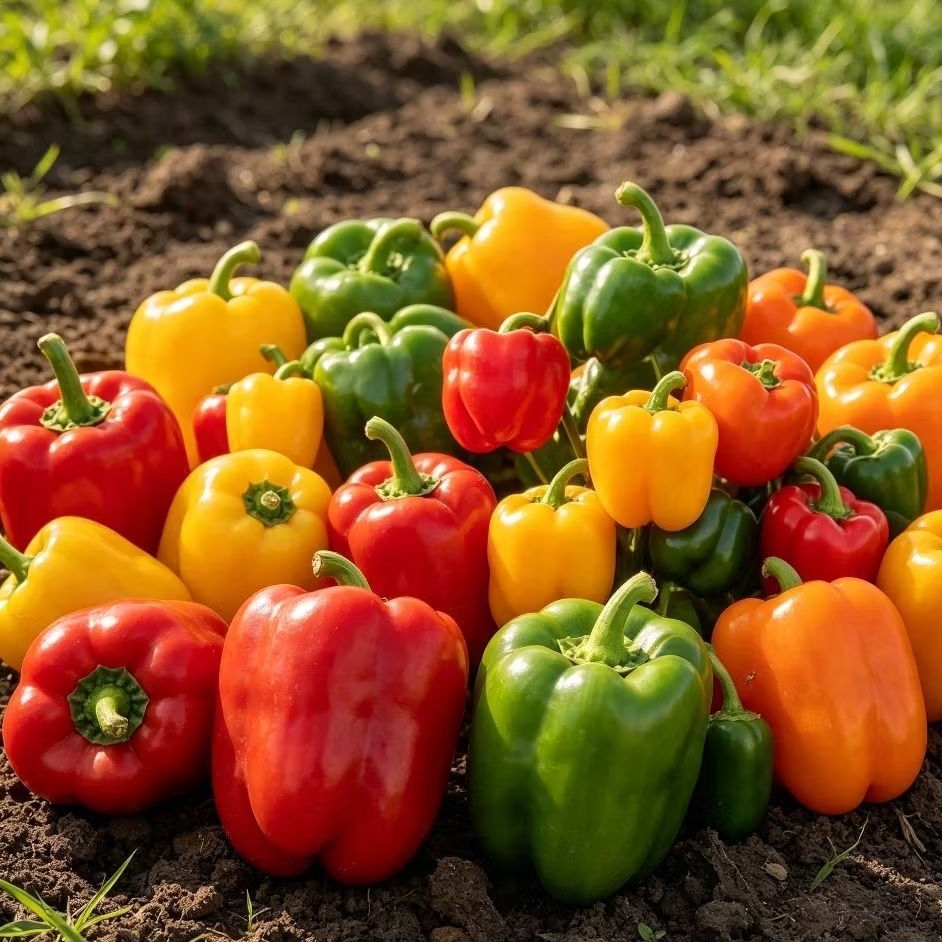 10 Butir Benih Paprika Mix Benih Paprika Siap Semai Benih Paprika Mix