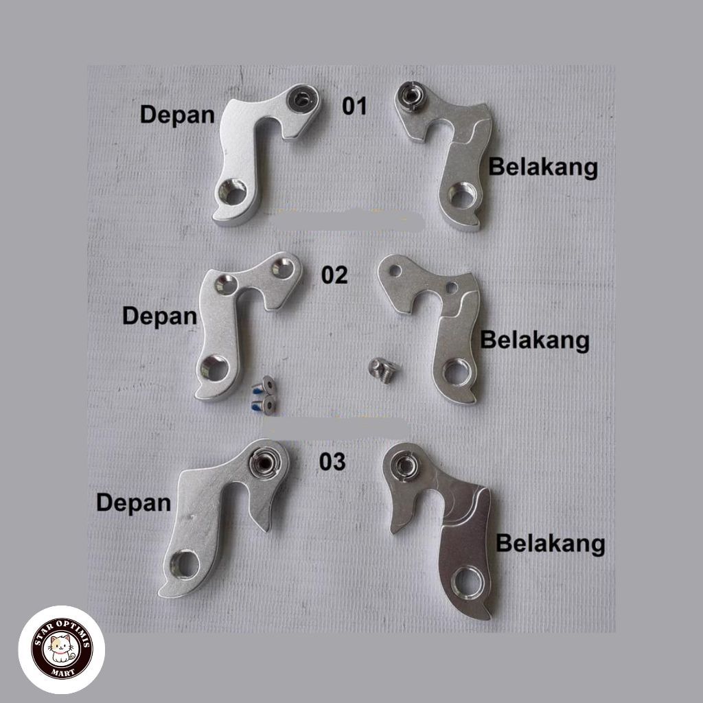 Anting RD Hanger RD Sepeda Lipat MTB Pacific United -