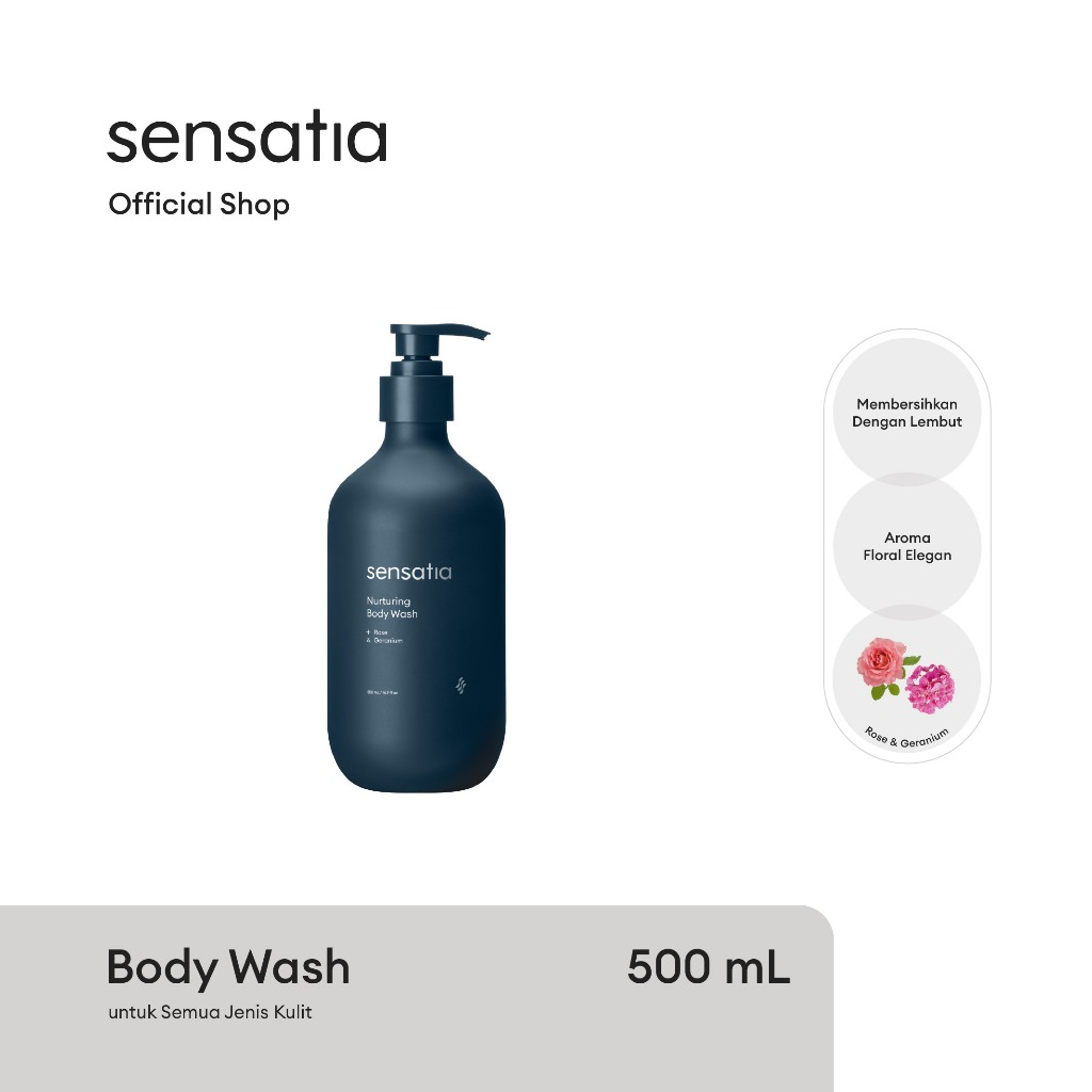 Sensatia Nurturing Body Wash - 500mL