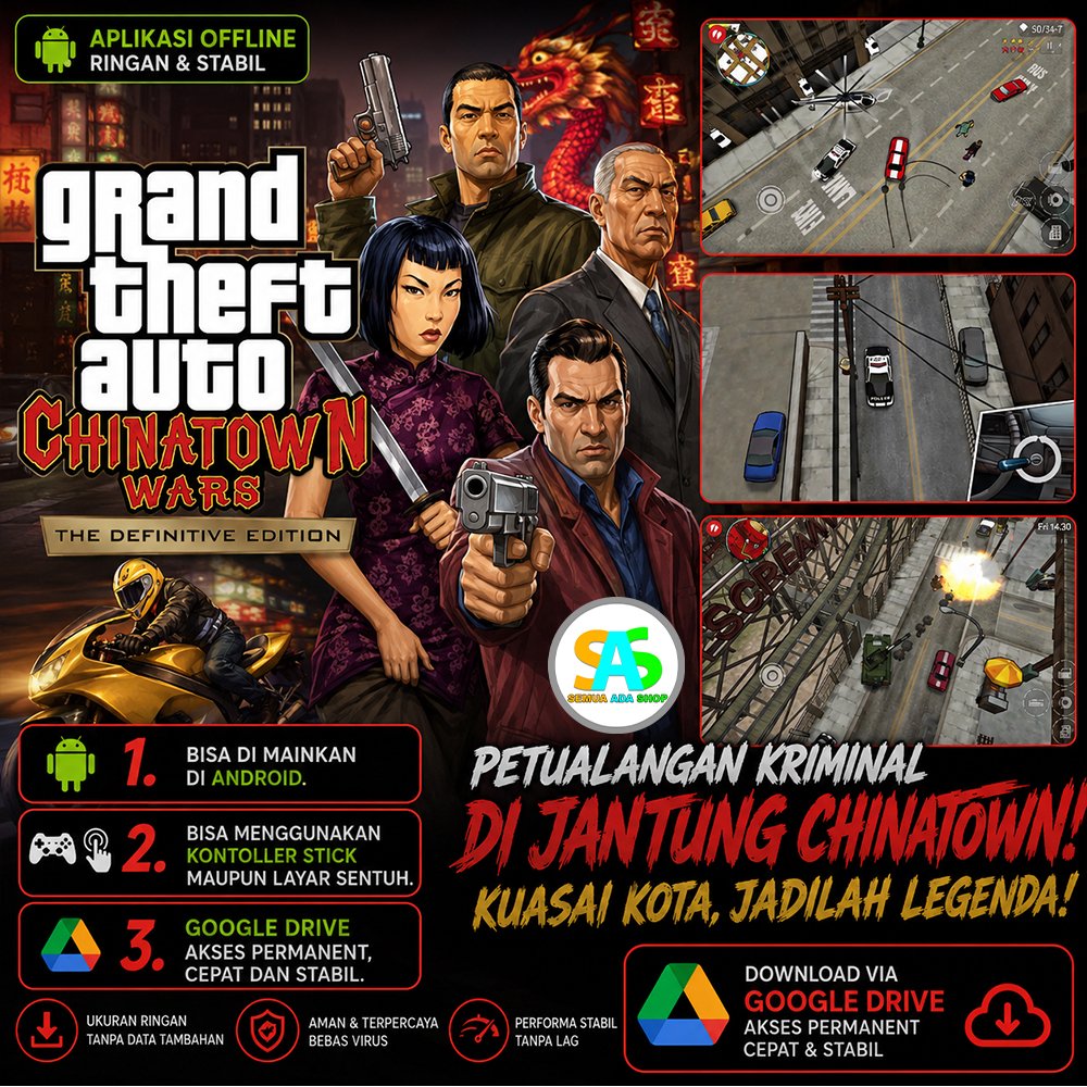 GTA CHINA TOWN GAMES ANDROID APLIKASI