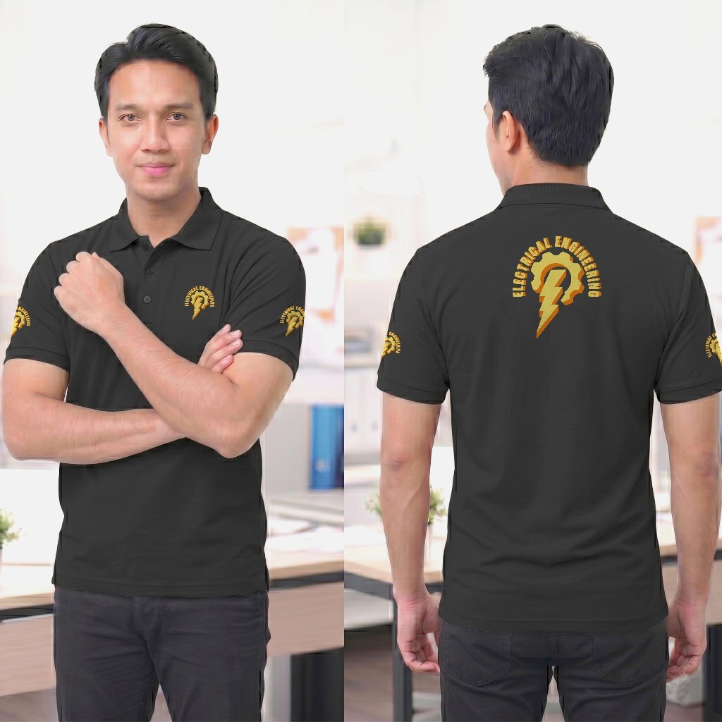 Kaos Polo Teknik Elektro | Polo Teknik Listrik - Kaos Berkerah Electrical Engineering