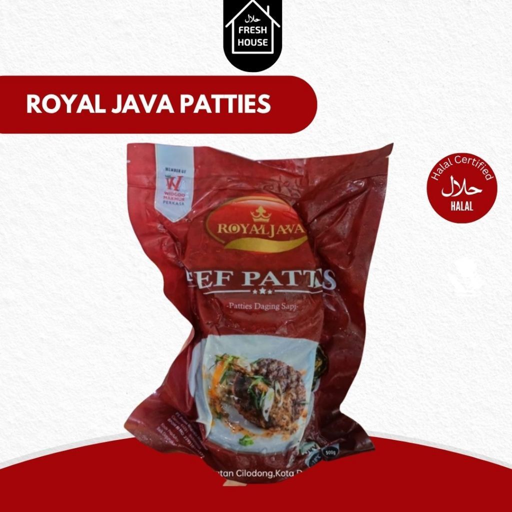 BEEF PATTIES JAVA / FROZEN FOOD BEEF PATTIES