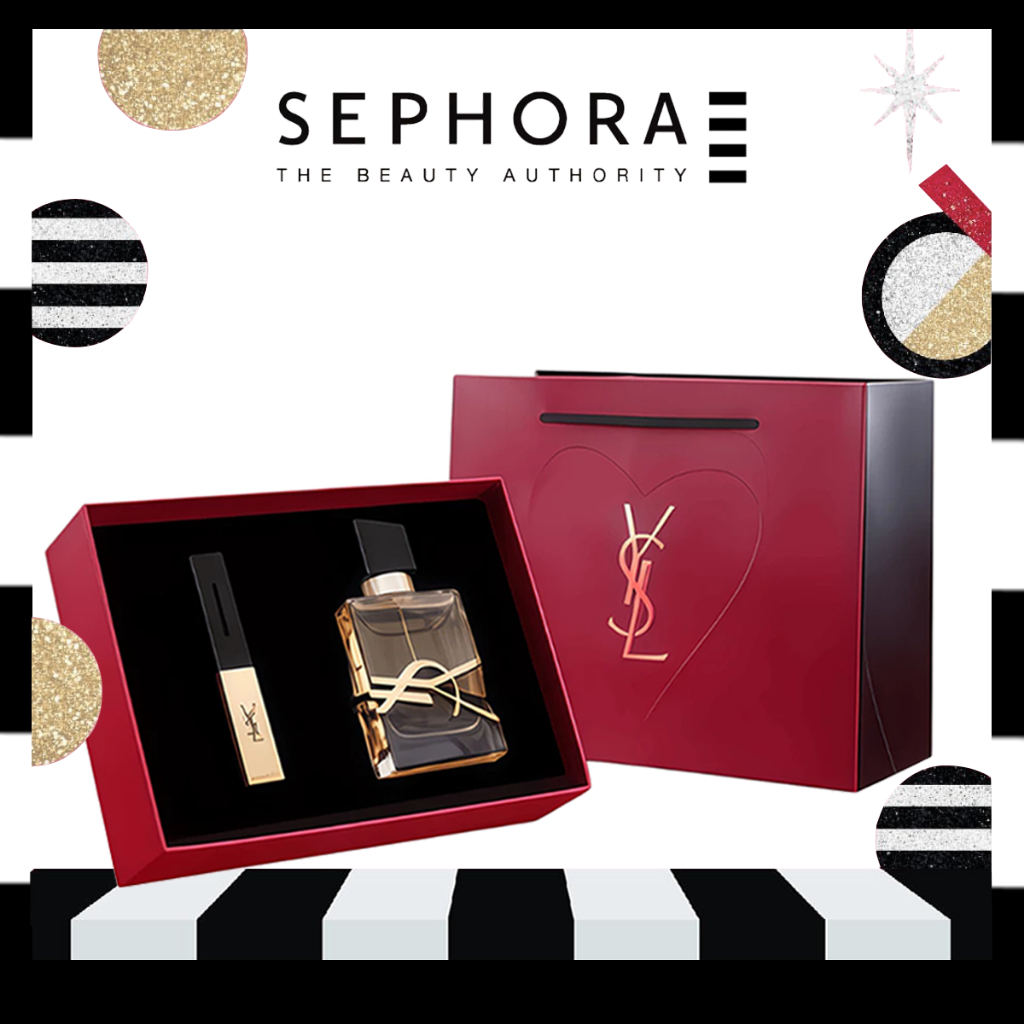 [Gift for Girlfriend] YSL libre EDP Parfum Gift Set | YSL lipstick rouge| YS 1 Matte Lipstick