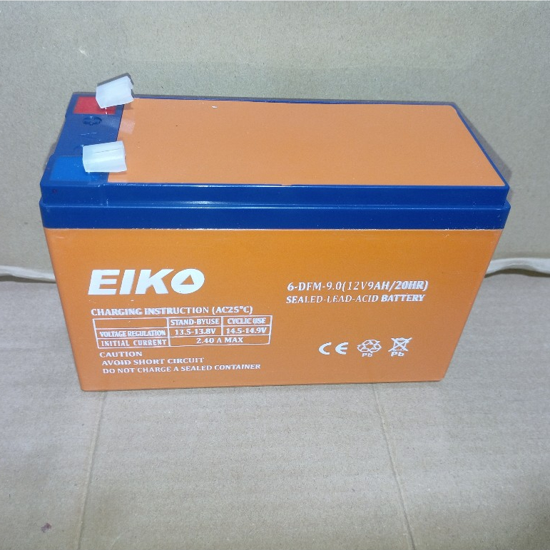 Battery aki Sprayer elektrik EIKO 9Ah cocok untuk semua merk sprayer