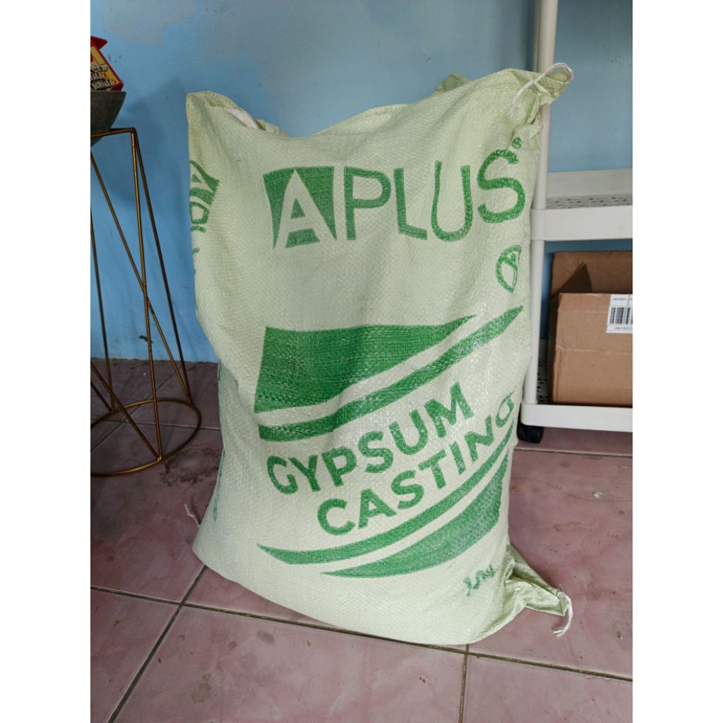 Gypsum Casting Merek Aplus Kiloan Untuk Gypsum Painting
