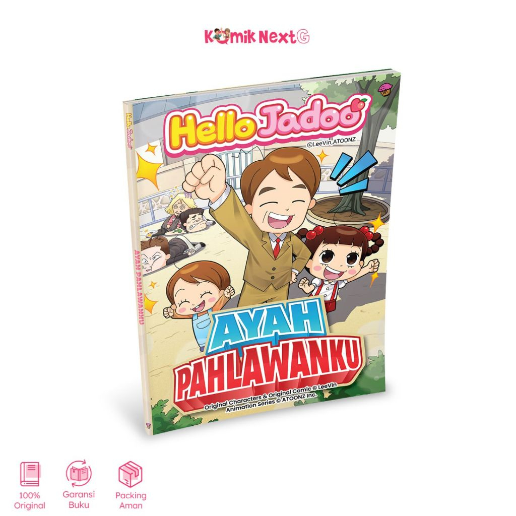 Komik Hello Jadoo: Ayah Pahlawanku - Buku Komik Anak Muffin Graphics