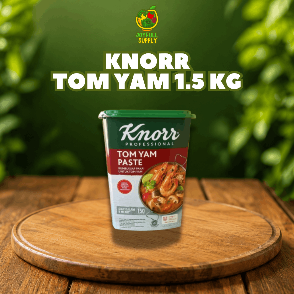 Knorr Tom Yam Paste 1.5 KG / Tom Yum Paste 1.5 KG / Joyfull Supply