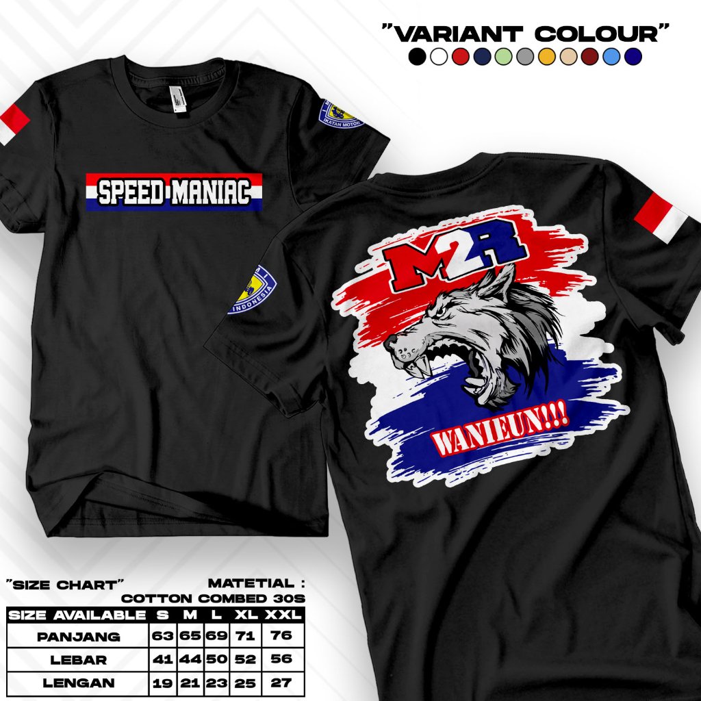 Kaos Pria Motif Moonraker Speed Maniac | Kaos Distro Pria Keren Terbaru 2026 | Baju Kaos Unisex | Ka