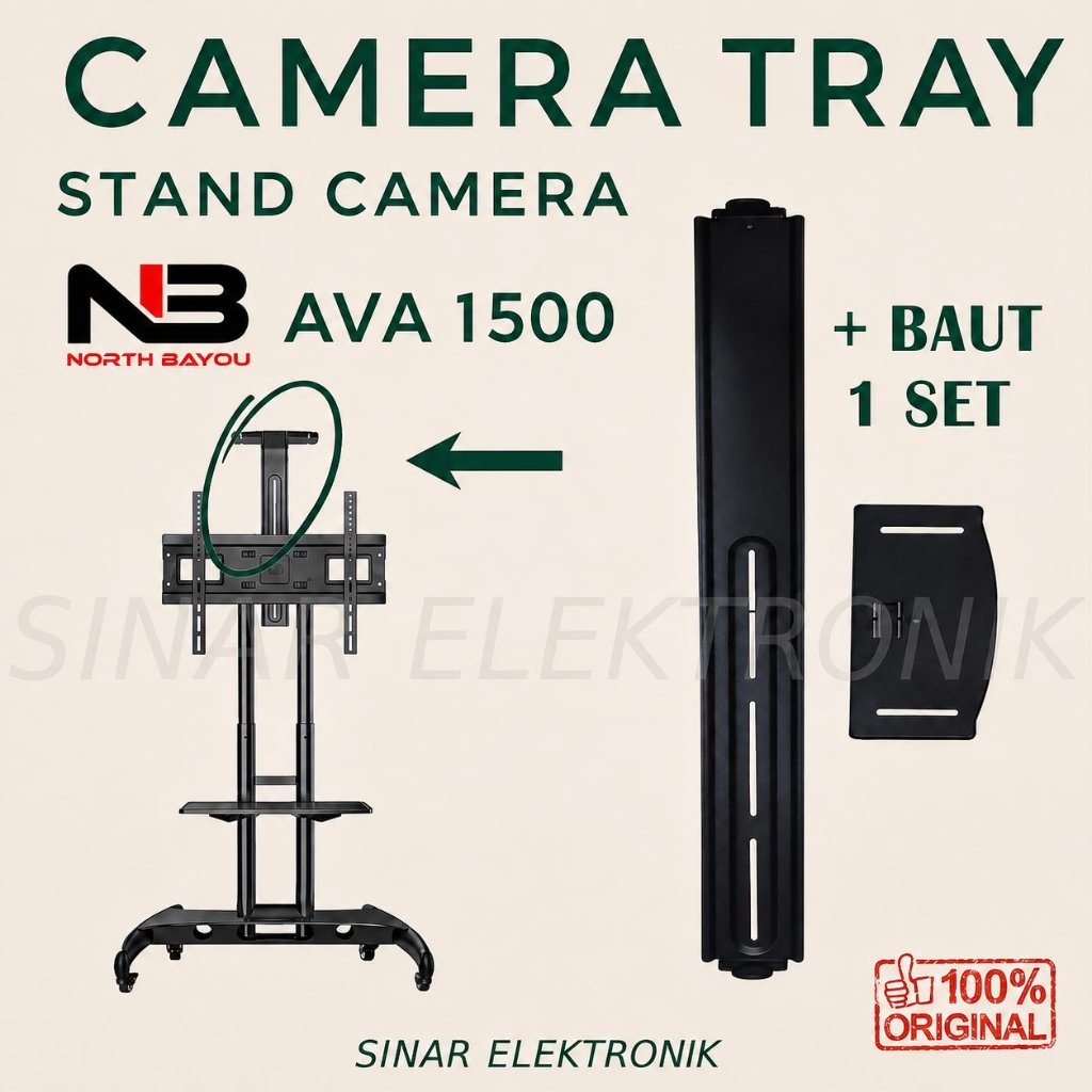 CAMERA TRAY FOR NB AVA1500 LENGKAP 1 SET BAUT ORIGINAL