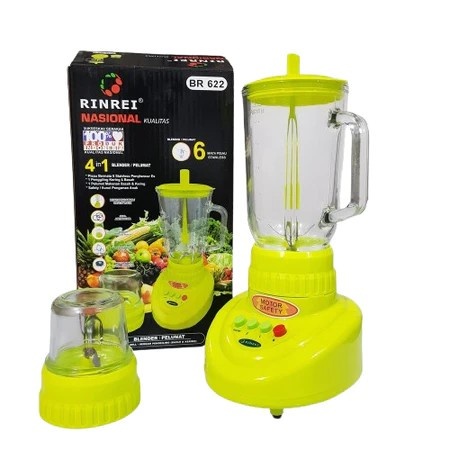 RINREI - BLENDER 2IN1 BR-622P (PLASTIK) / BR-622G (KACA)