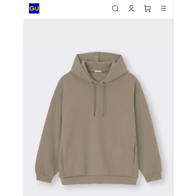 Hoodie Uniqlo GU Oversize