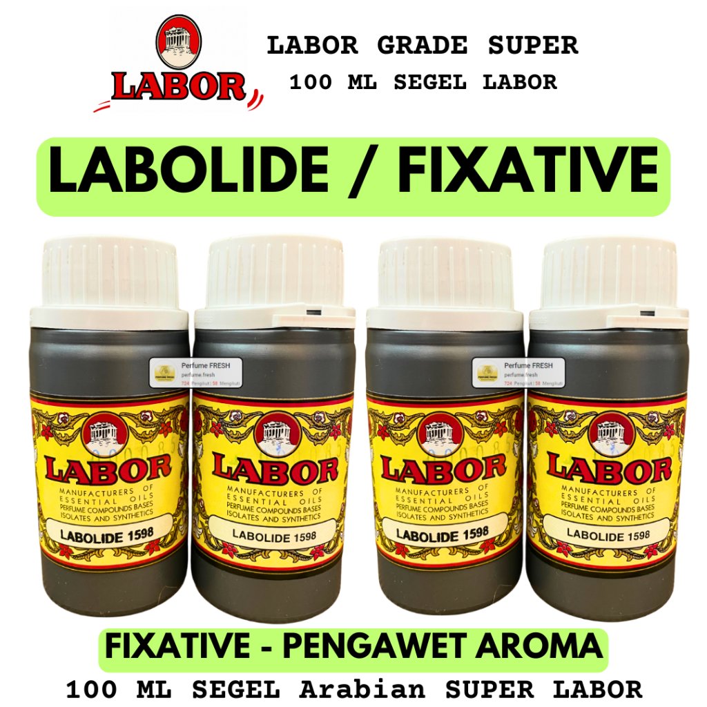 Pengawer Aroma Parfum LABOLIDE LABOR 100 ML SEGEL ASLI LABOR - FIXATIVE