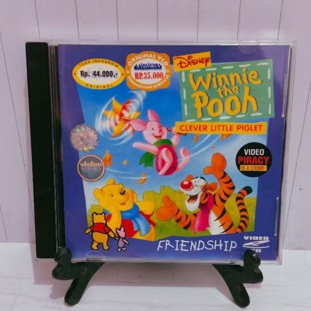 VCD WINNIE THE POOH CLEVER LITTLE PIGLET (Original)