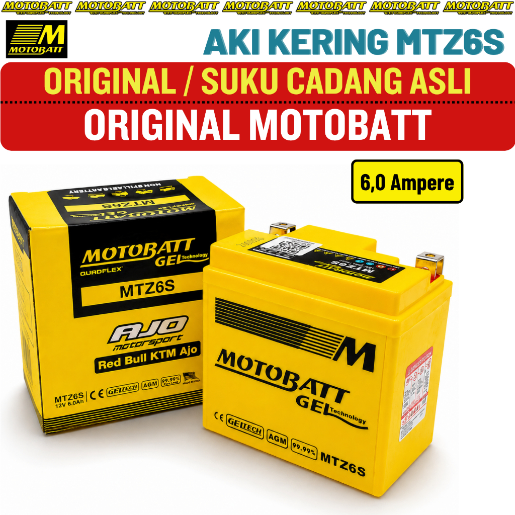 Aki Motor Yamaha Aerox 155 New Original Motobatt 100%