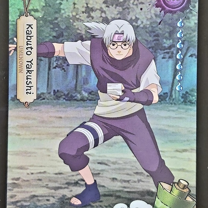 Kartu koleksi resmi Naruto Kayou Kabuto Yakushi